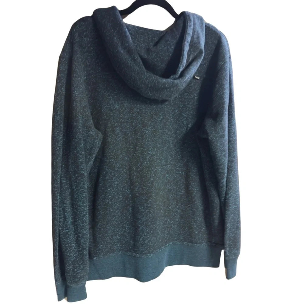 Hurley Dark Blue Zip-Up Sweater - Picture 3 of 5
